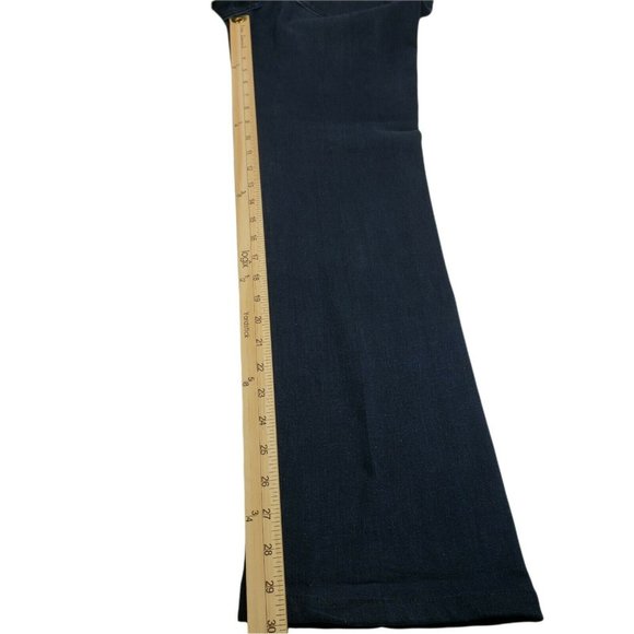 RACHEL Rachel Roy Women's Robyn Mid Rise BootCut Jeans Dark Wash 30X30 - Picture 5 of 8